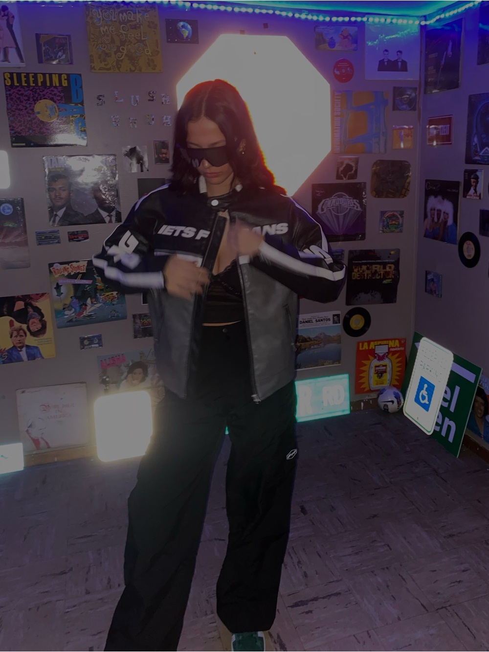 YoungLA Black Cargo Pants